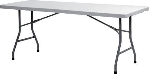 Download Hd Folding Table Png Photos Approved Vendor Bt 06bk Folding Table White Gray Transparent Png Image Nicepng Com