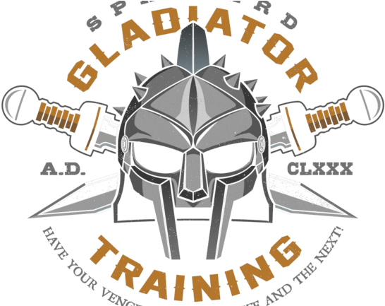 Spaniard Gladiator Training - Cartoon (571x432), Png Download
