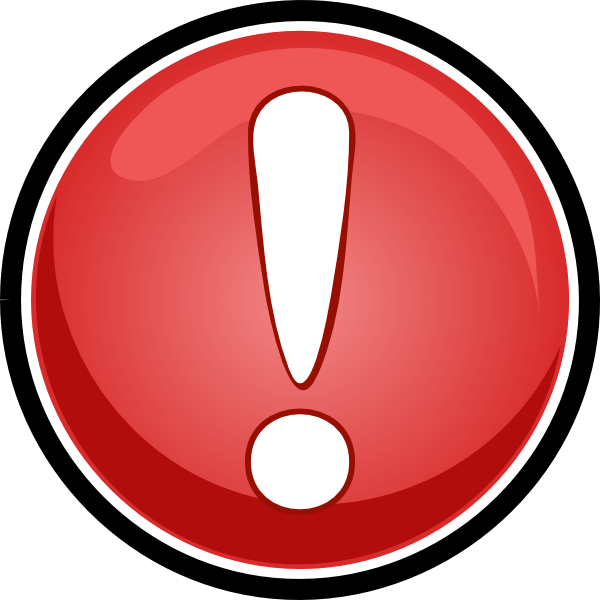 Attention Clip Art At Clker - Attention Clipart (600x600), Png Download