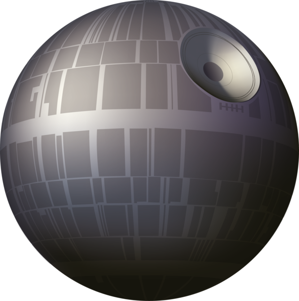 Death Star Art Png (600x604), Png Download