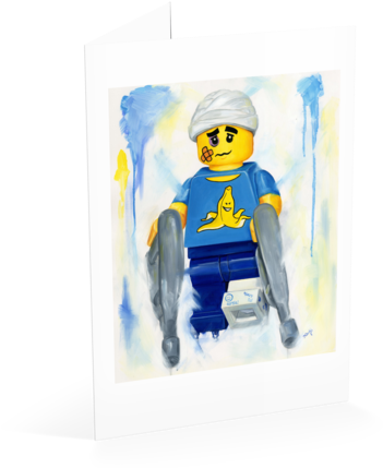 Clumsy Guy Card - Picture Frame (480x480), Png Download