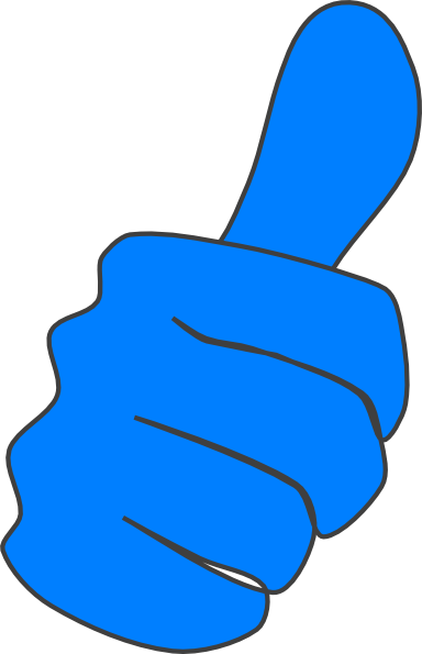 Original Png Clip Art File Thumbs Up Svg Images Downloading (384x595), Png Download