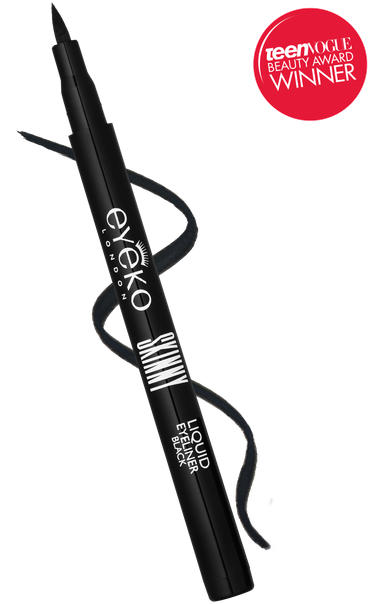 Eyeko London - Eyeliner - Black - Skinny Liquid Eyeliner (556x750), Png Download