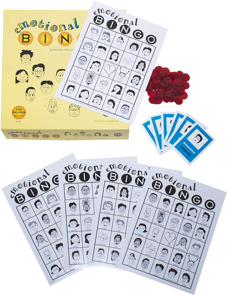 Emotional Bingo For Children (1000x1000), Png Download