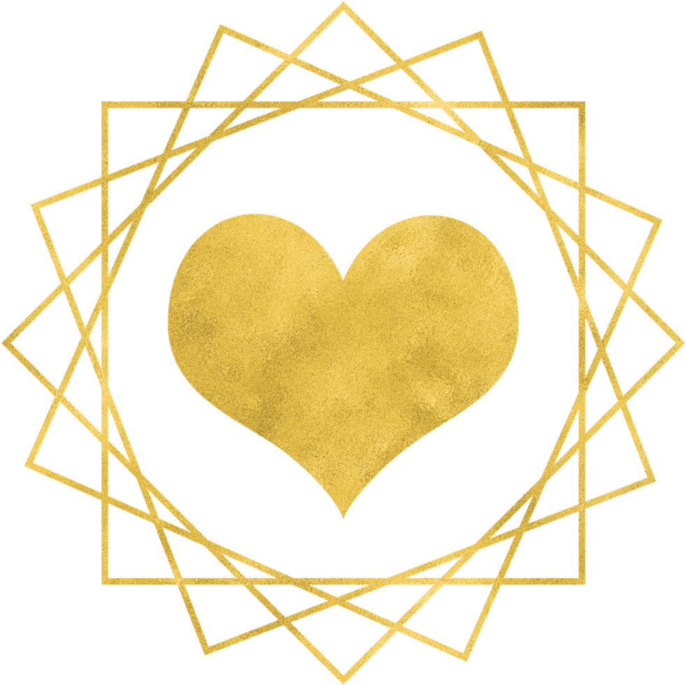 Gold Heart Symbol - Abt Associates Inc Logo (1000x1000), Png Download
