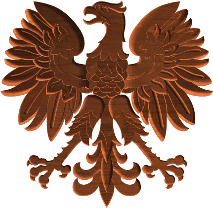 Eagle Banner Symbol - Poland Eagle (430x430), Png Download