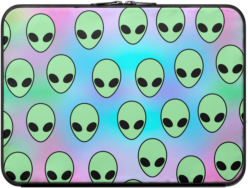 Aliens Laptop Sleeve Women - Laptop (1024x1024), Png Download