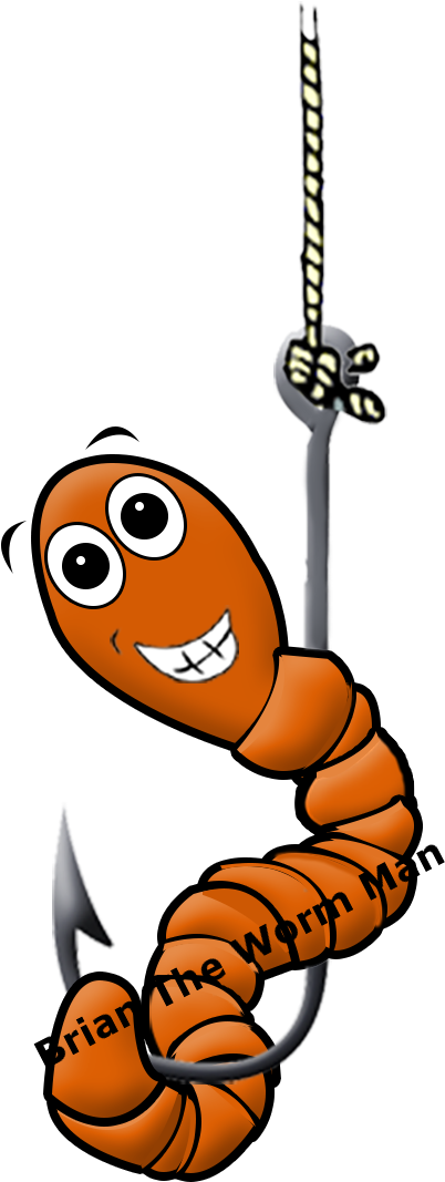 Bait Worm - Fishing Worm Clip Art Free (1667x1667), Png Download
