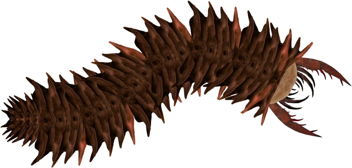 Barotrauma Game Endworm (1200x577), Png Download
