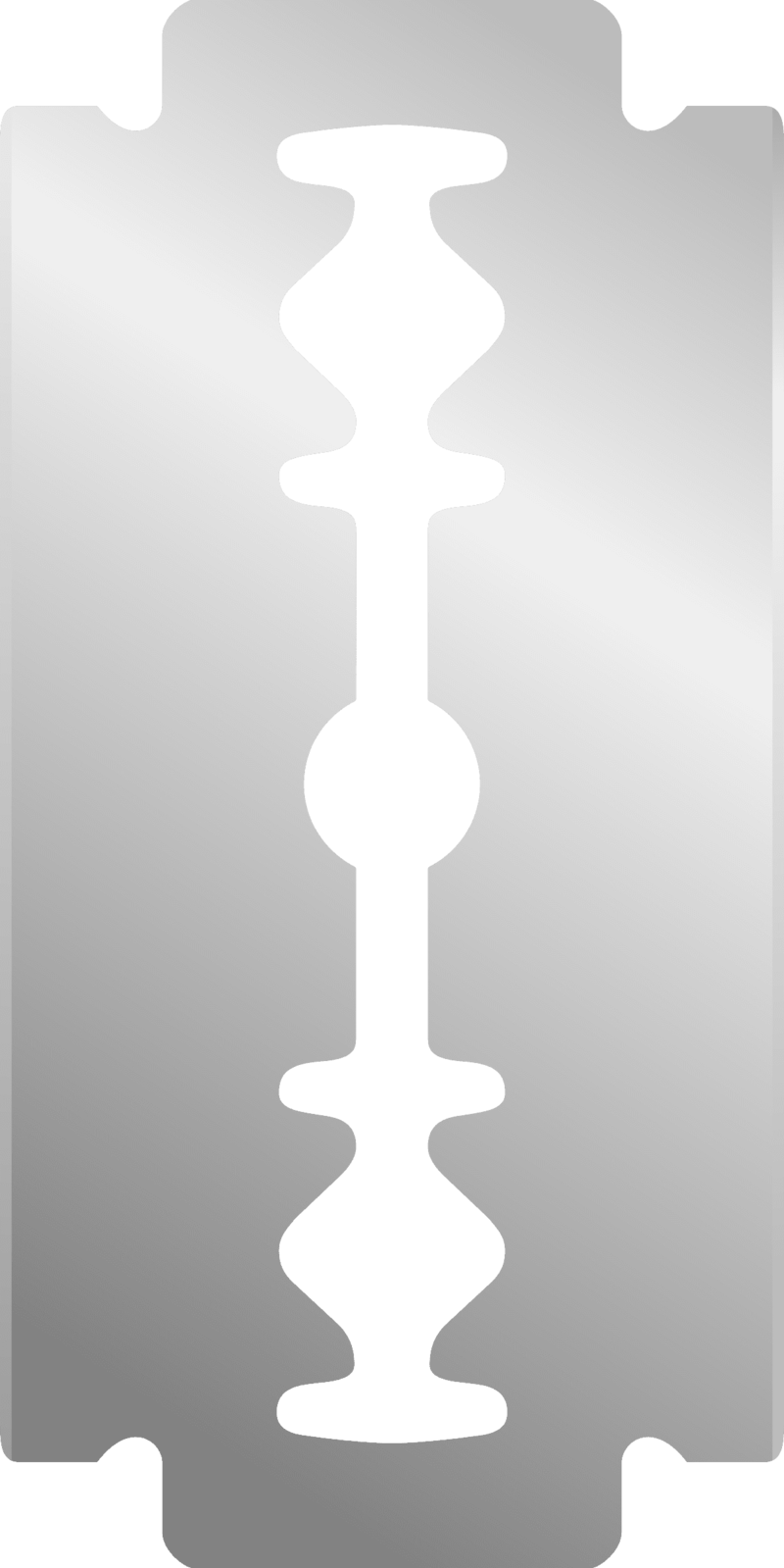 Razor Blade (400x800), Png Download