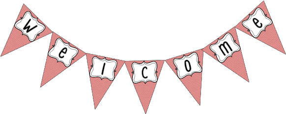 Free Stock This That Supplies Organizer Chevron Rd - Cute Welcome Banner (640x240), Png Download