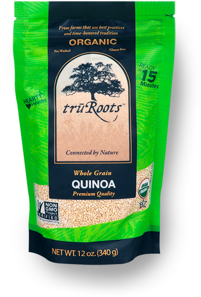 Organic Quinoa - Truroots Organic Quinoa (425x654), Png Download