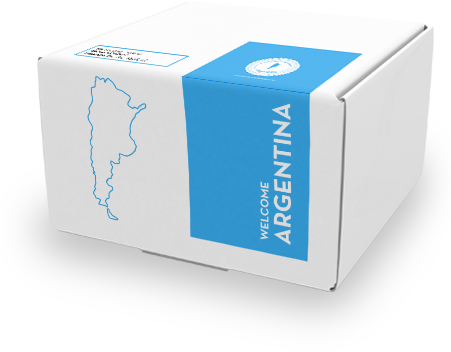 Welcome To Argentina Package - Box (458x505), Png Download