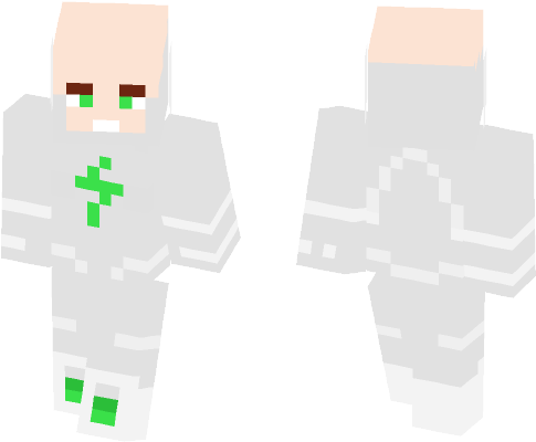 Green Lightning - Skin Minecraft Izumi Sagiri (584x497), Png Download