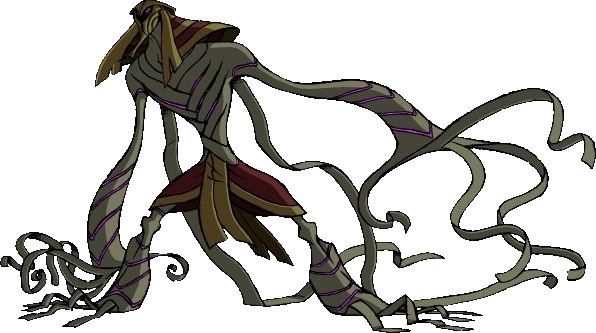 The Mummy - Ben 10 Ultimate Alien Snare Oh (596x333), Png Download