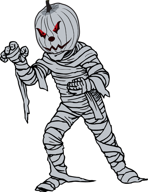 Mummy - Mummy Clipart (519x675), Png Download