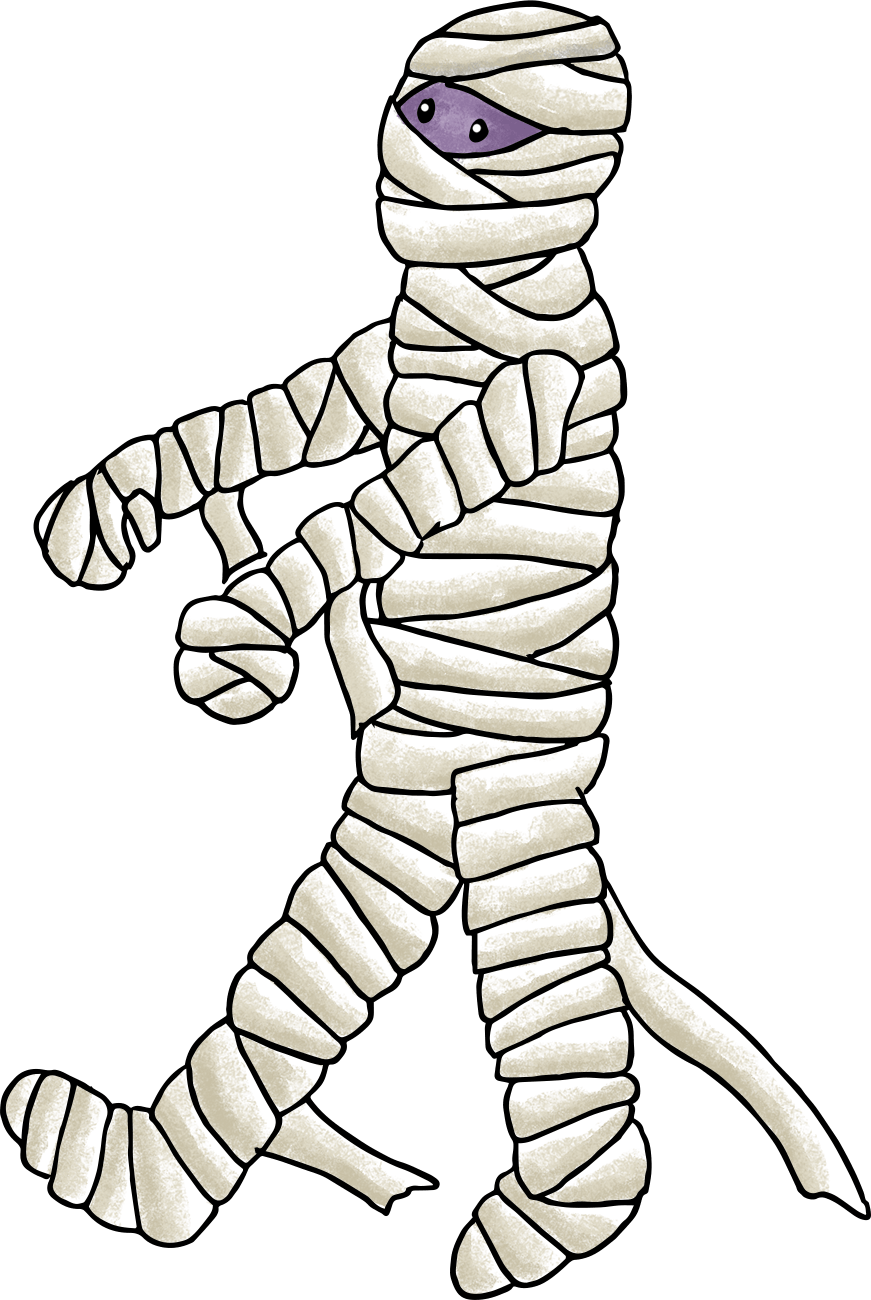 Mummy (871x1300), Png Download