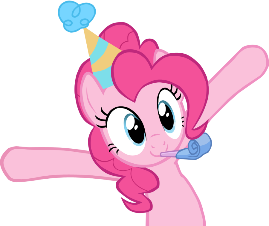 Fanmade Pinkie Pie Celebrating With Arms Up - My Little Pony Pinkie Pie (900x754), Png Download