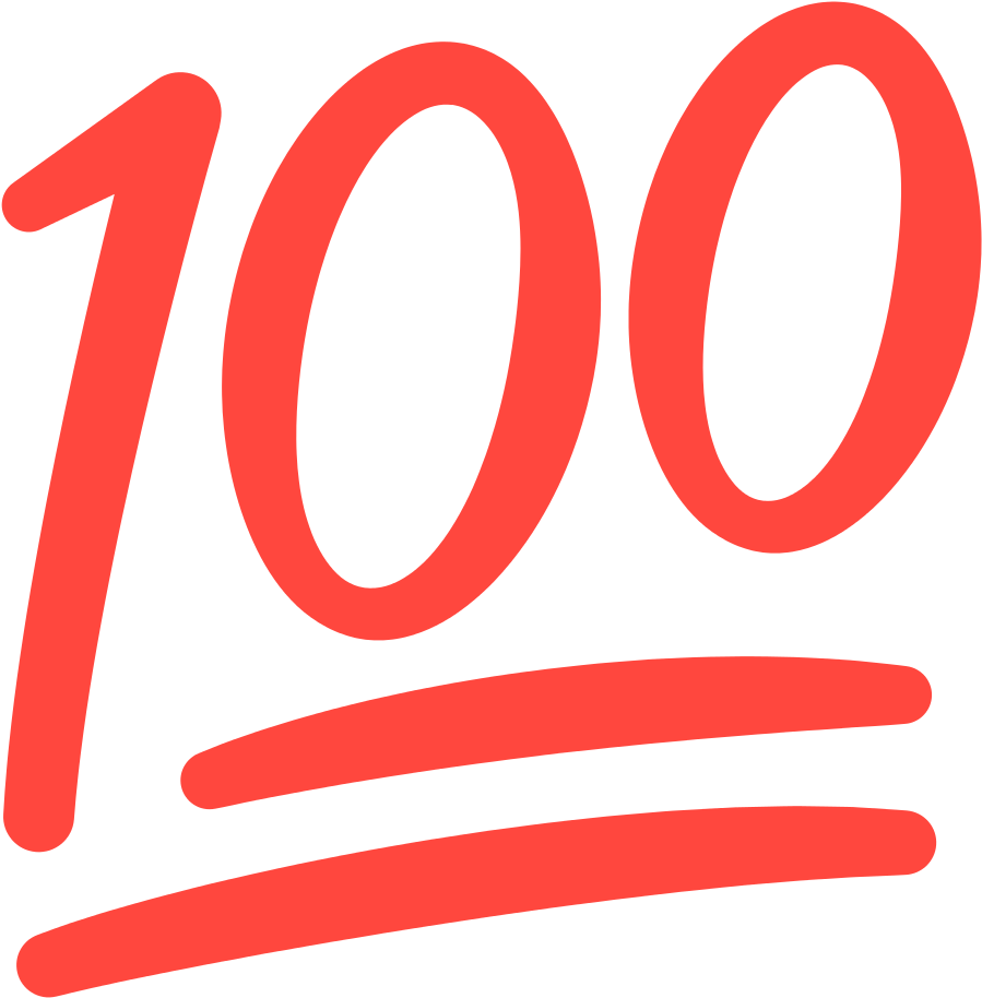 Fxemoji U1f4af - Womens 100 Red Logo Bandeau Top (1000x1000), Png Download