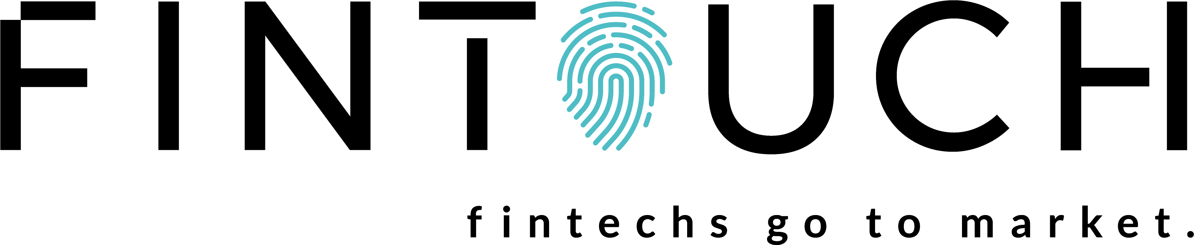 Fintouch - Financial Technology (4058x1068), Png Download