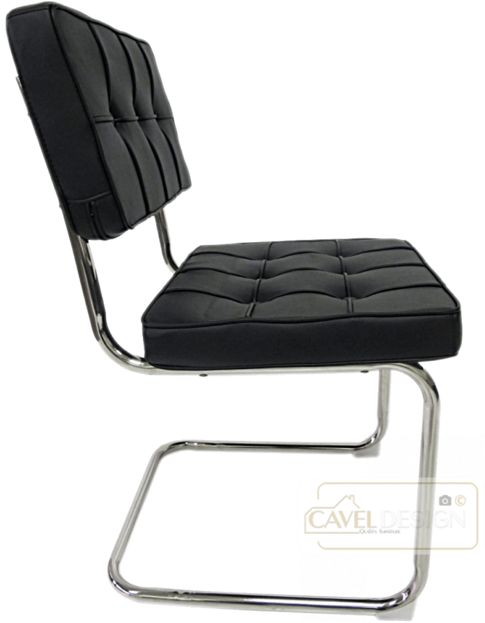 Bauhaus Chair Black Cavel Design Bauhaus Chair - Bauhaus Furniture Png (768x1024), Png Download