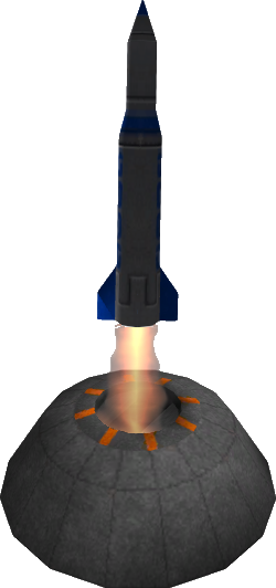 Missile Silo - Rifle (250x532), Png Download