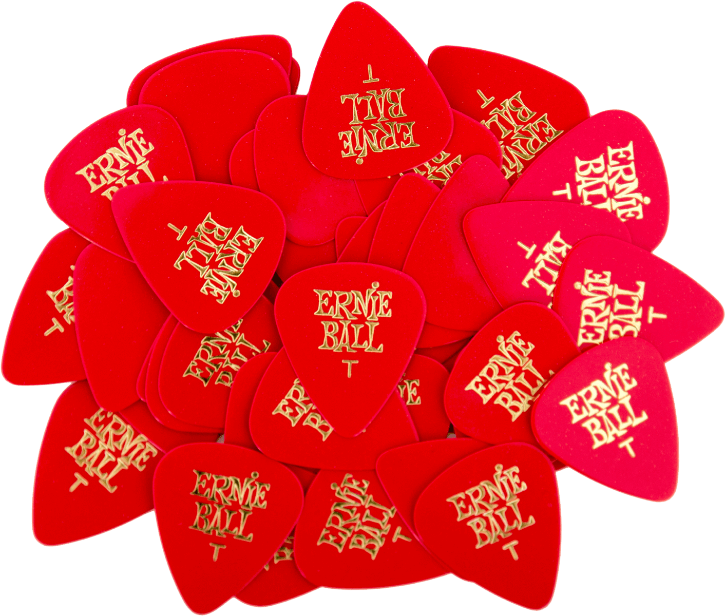 Ernie Ball 9180 Assorted Coloured Guitar Plectrum Pack (2000x2000), Png Download