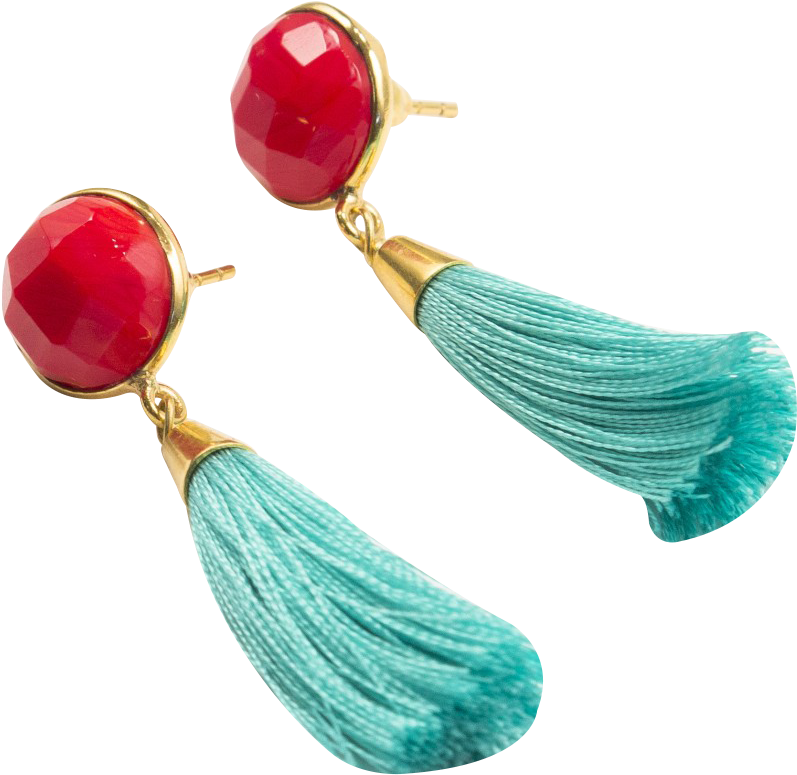 Tassel Earrings (1000x1000), Png Download