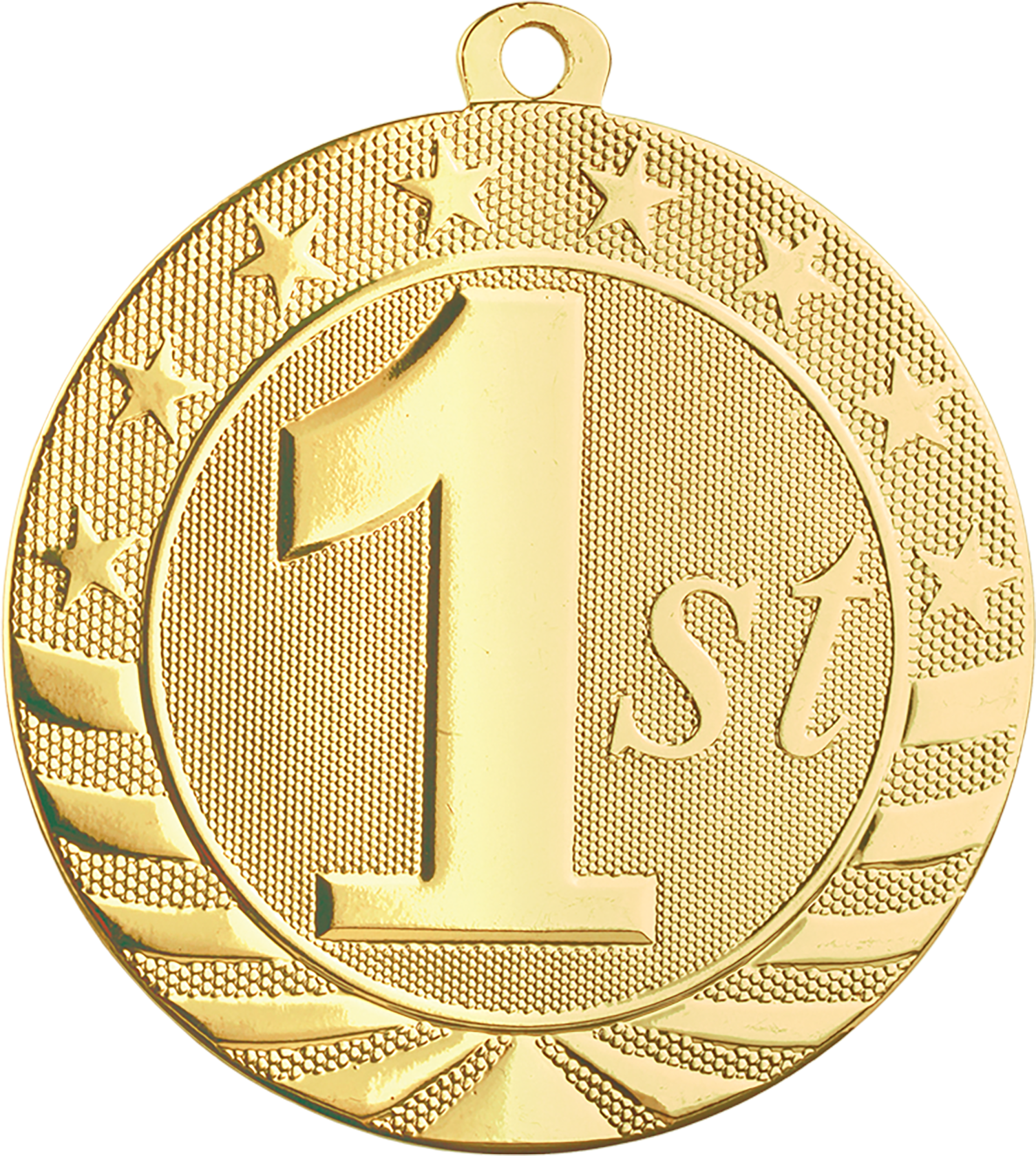 Picture Of 1st Place Starbrite Medal - 1st Place Gold Medal (1800x1800), Png Download