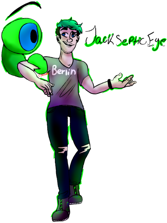 Fullbody Jacksepticeye By Virtue - Jacksepticeye Full Body (774x1032), Png Download
