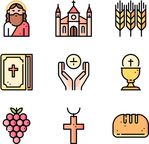 First Communion - Clip Art (600x564), Png Download