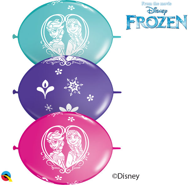 Party Banner Disney Frozen - Disney Frozen Emmerset 15 Cm 5 Pieces (600x588), Png Download