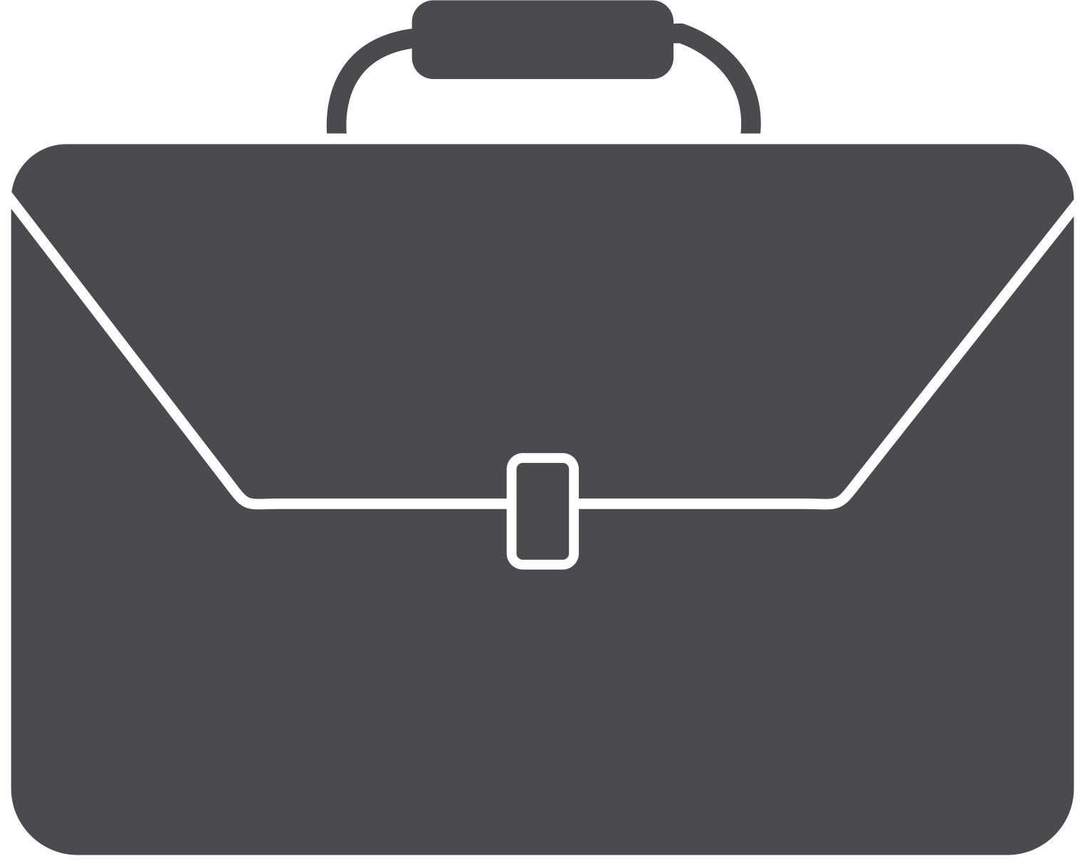 Free Icons Png - Business Icon Grey Png (1524x1216), Png Download