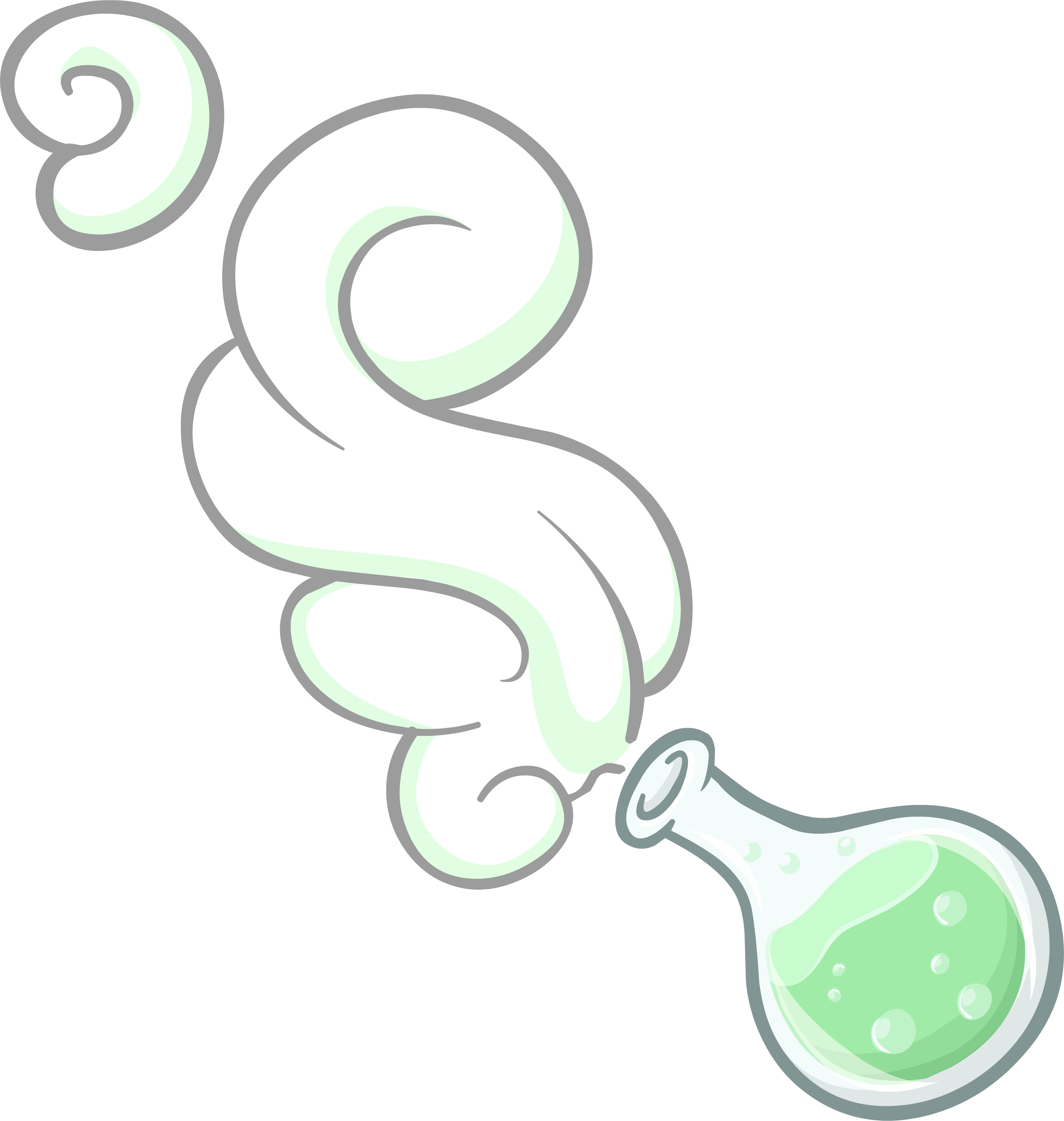 Magic Potion Clothing Icon Id - Thumbnail (3400x3581), Png Download