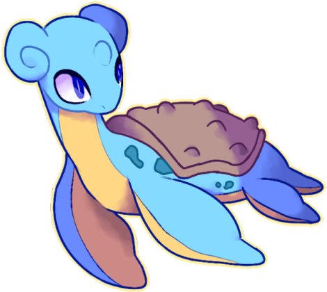 Tried Drawing Lapras From Memory - Pokemon Png Draw (500x504), Png Download