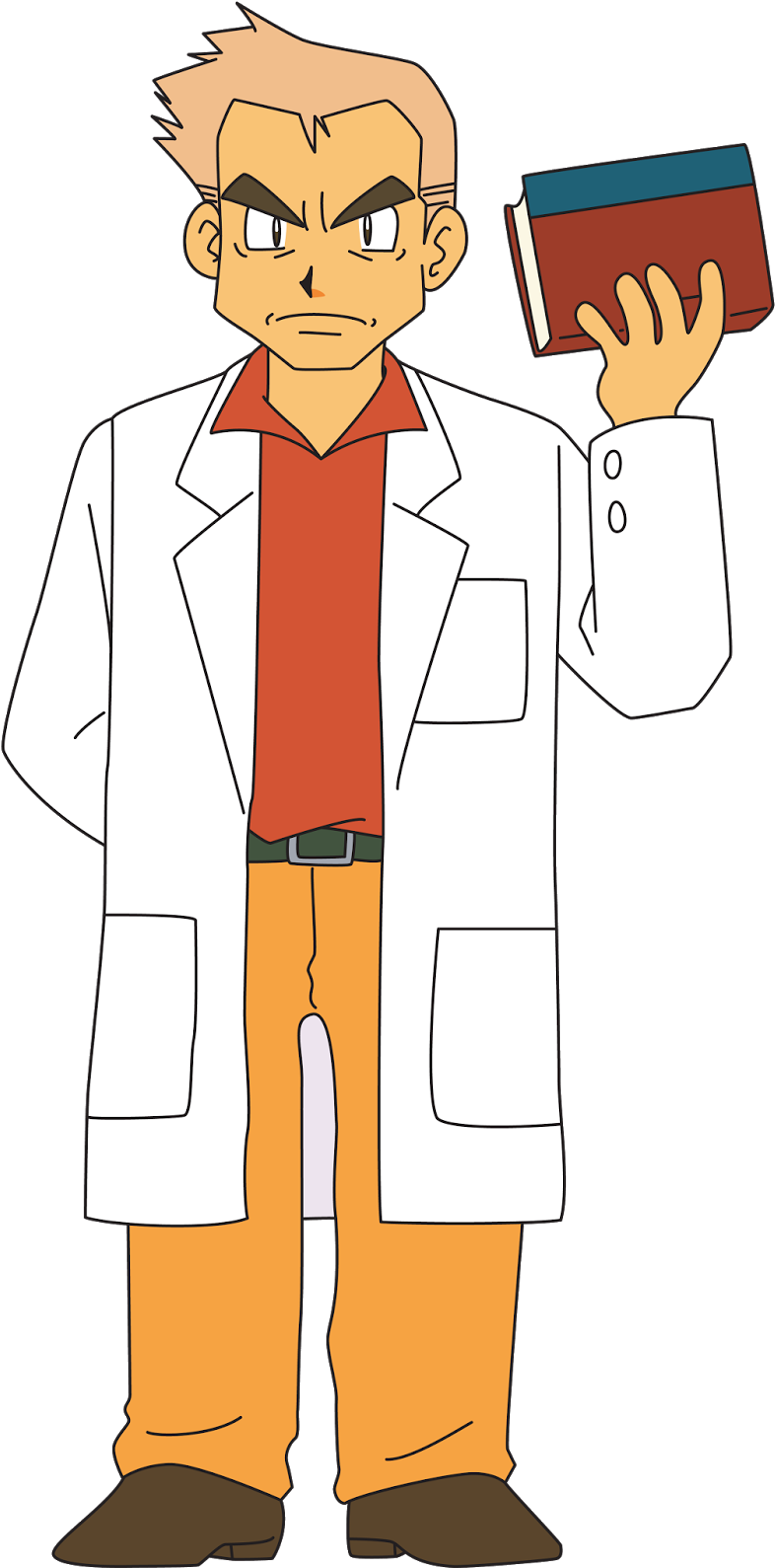 Oak Gary Delia - Pokemon Costumes Professor Oak (285x500), Png Download