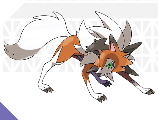 Pokemon Lycanroc Midday Form (545x500), Png Download