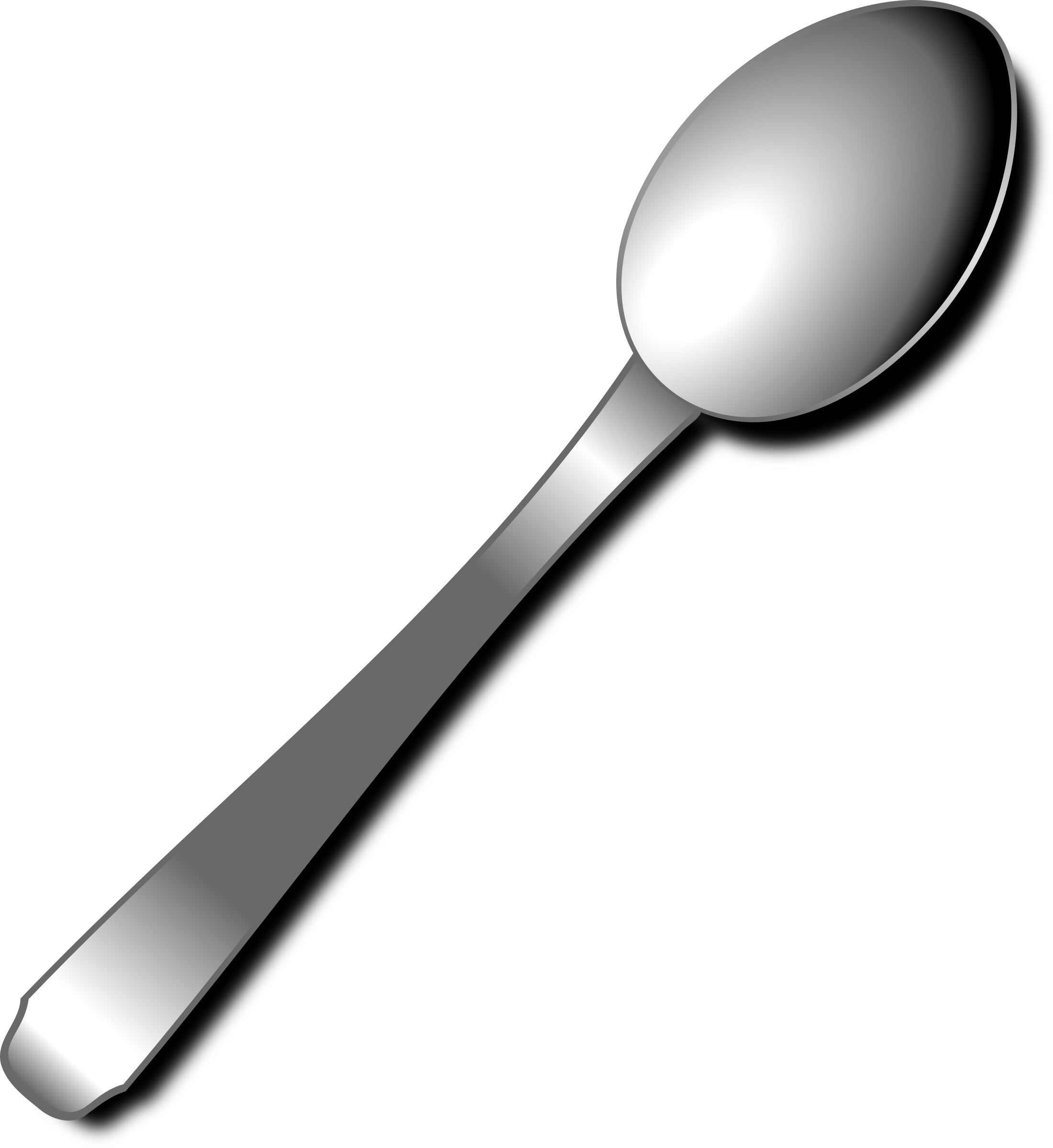 28 Collection Of Spoon Clipart Png - Spoon Clipart (2201x2400), Png Download