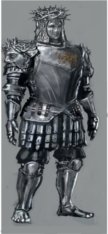 Cropped Mirror Knight - Cavaleiro Do Espelho Dark Souls 2 (1136x766), Png Download