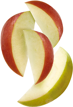 Postres Y Helados - Rodajas De Manzana Png (477x355), Png Download