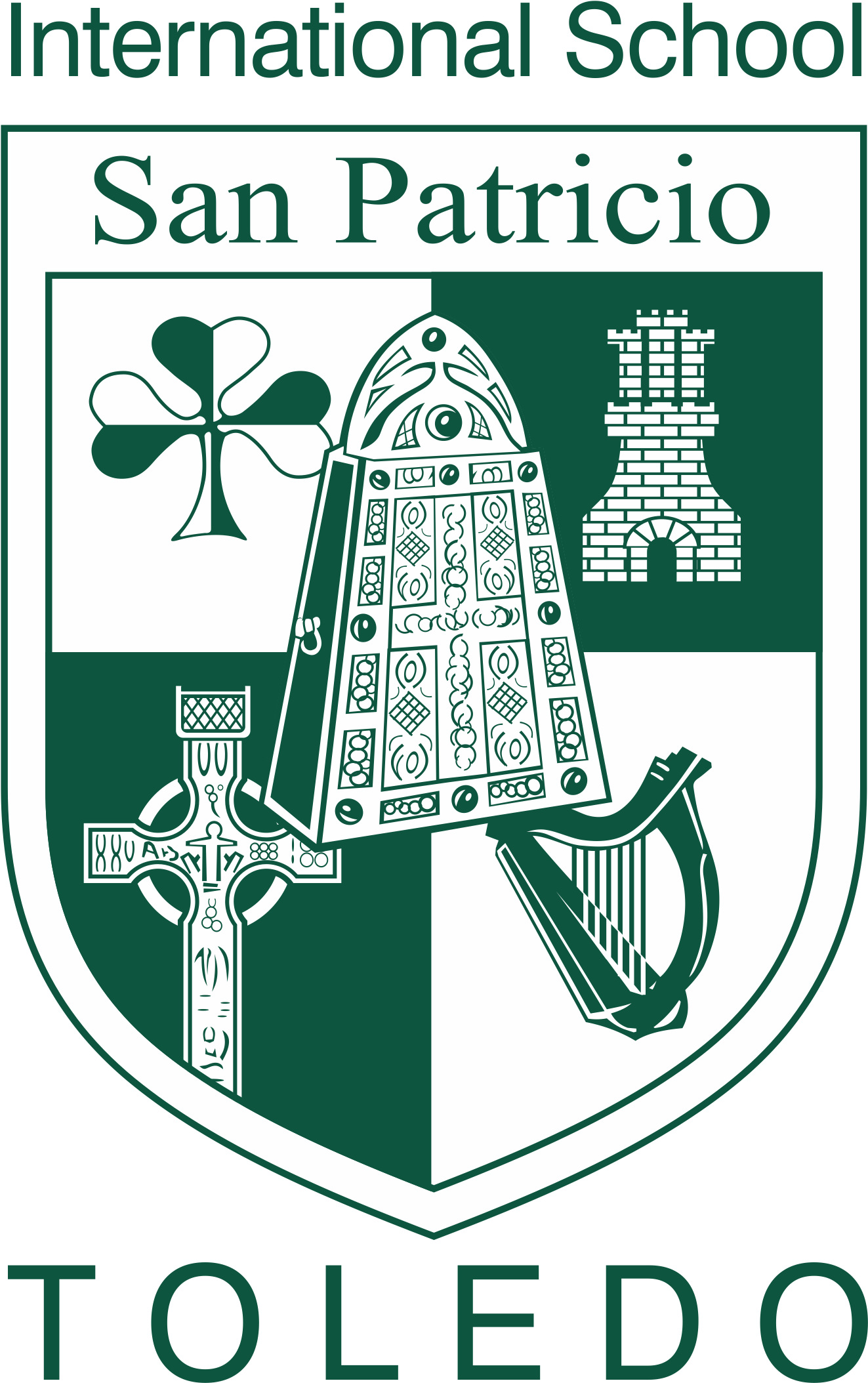 Escudo Colegio Toledo Fondo Transparente - International School San Patricio Toledo (1440x2225), Png Download