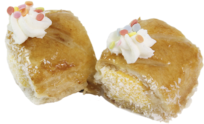 Hojaldre De Manzana - Bun (570x530), Png Download