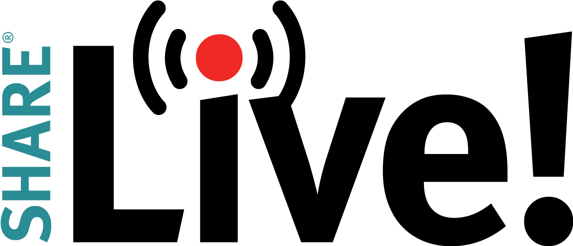 Share Live - Live Png (1236x491), Png Download