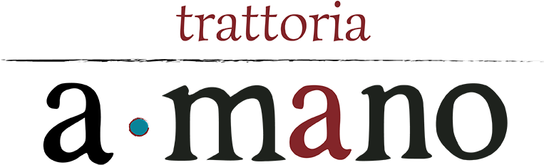 Trattoria A Mano Handcrafted Rustic Italian Cuisine - Trattoria A Mano (771x273), Png Download