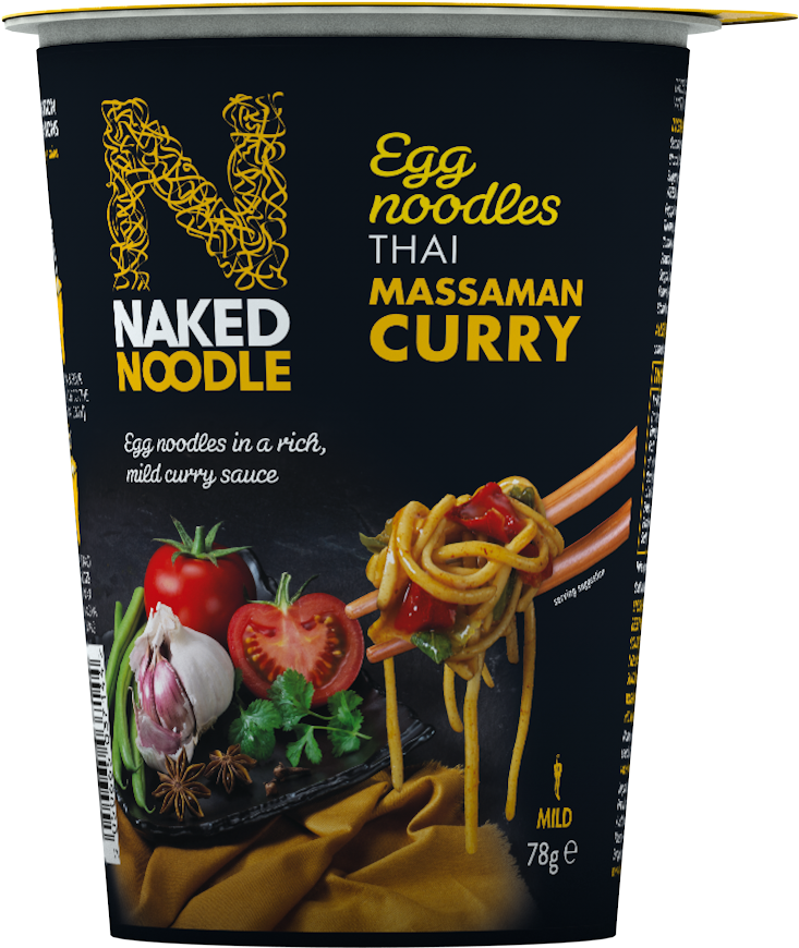Ingredients - Naked Noodles Curry (888x966), Png Download