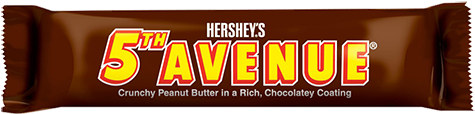 5th Avenue Candy Bar 2 Oz - 5th Avenue Candy Bar - 2 Oz Bar (500x500), Png Download