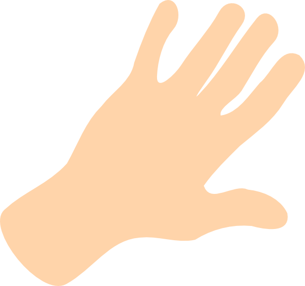 Small - Hand Spread Png (600x562), Png Download