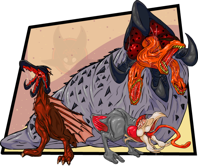 Graboids Life Cycle - Graboid Shrieker Ass Blaster (647x541), Png Download