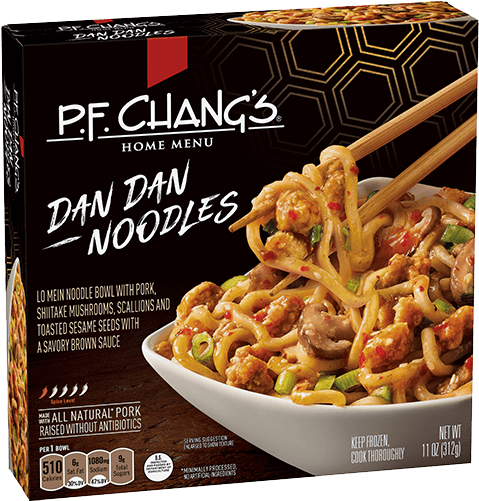 A Sichuan Favorite, This Popular Chinese Dish Features - Pf Chang's Frozen Noodles (500x500), Png Download