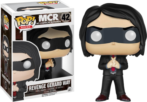 My Chemical Romance Funko Pop Revenge Gerard Way - Gerard Way Pop (479x332), Png Download